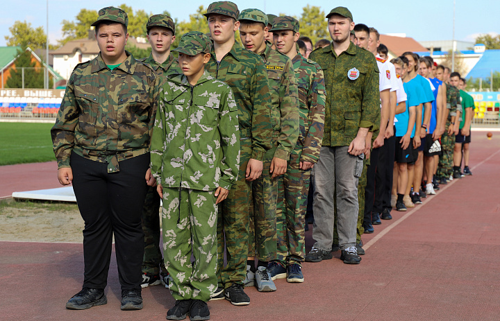Военно-спортивные юношеские игры "Витязь-2021"