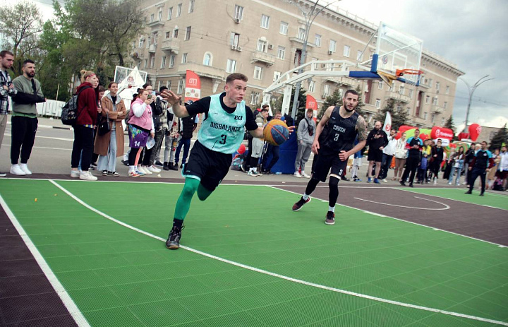 Усть-Лабинск первый в соревнованиях по уличному баскетболу