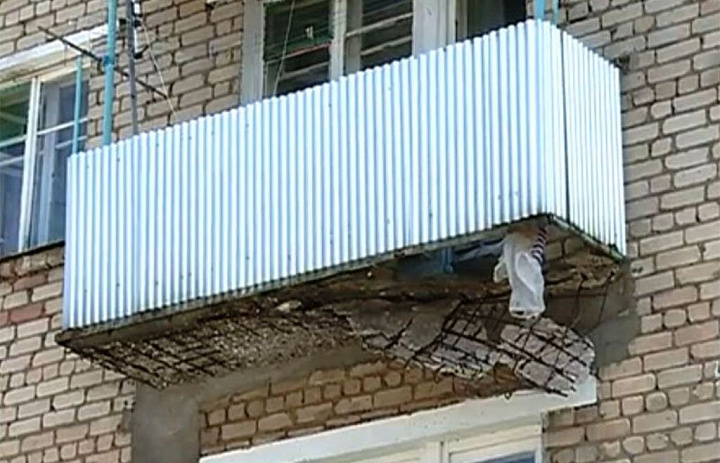 Не допустить обрушения балконов